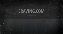 Desktop Screenshot of craving.com